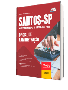 Apostila Prefeitura de Santos - SP 2026 - Oficial de Administração